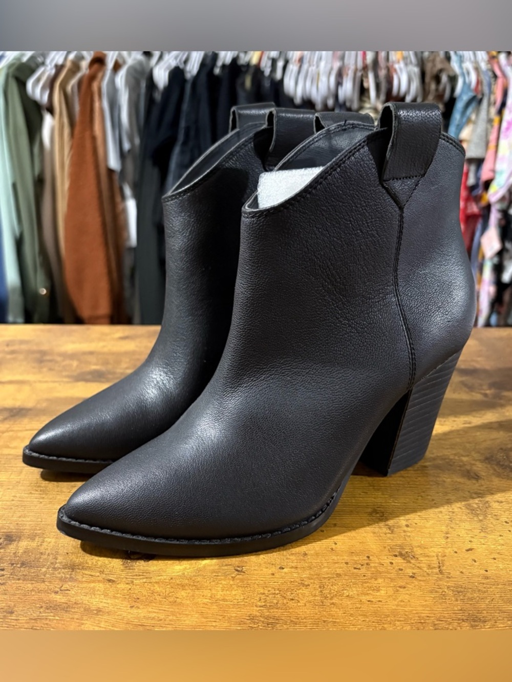 Lucky Brand Amarys Bootie in Black NEW 7